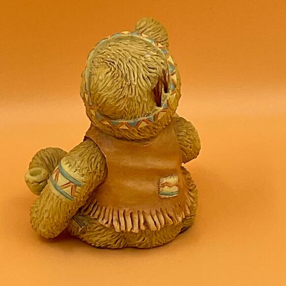 Cherished Teddies Bucky 1993 How I Love Being Friends With You Hamilton Gifts - Picture 3 of 7